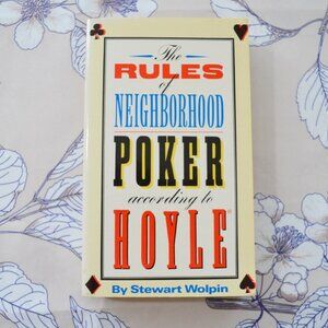 The Rules of Neighborhood Poker According to Hoyle